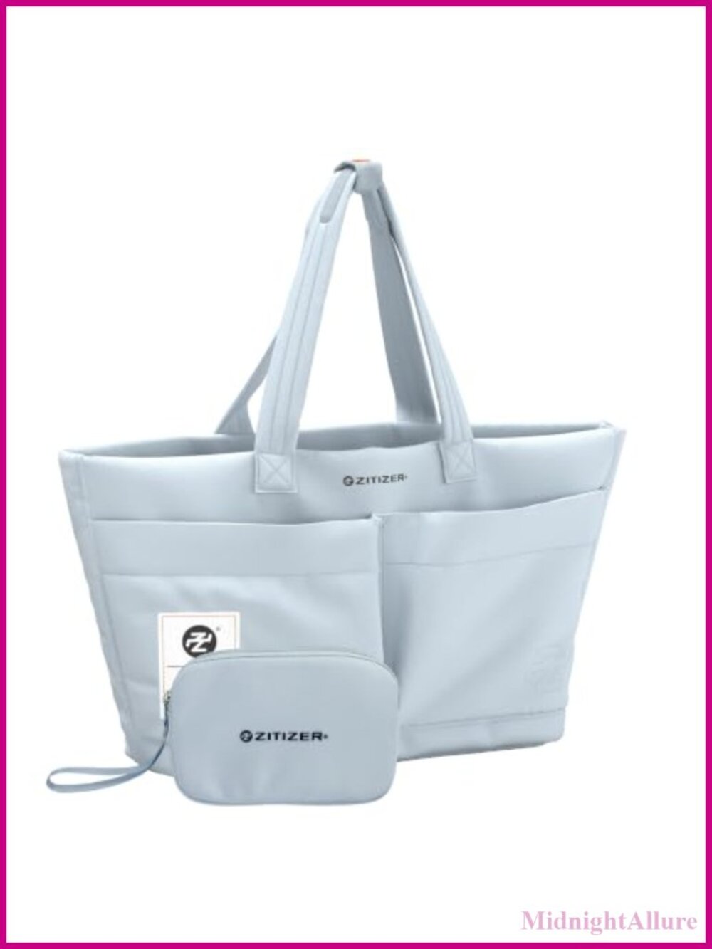 Large Tote Bag 15" Laptop Waterproof Lightweight Teacher Work Handbag